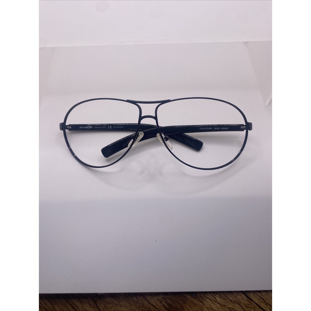 Arnette Sunglasses FRAMES ONLY Lockdown 3049 - 528/81 Aviator Black 124